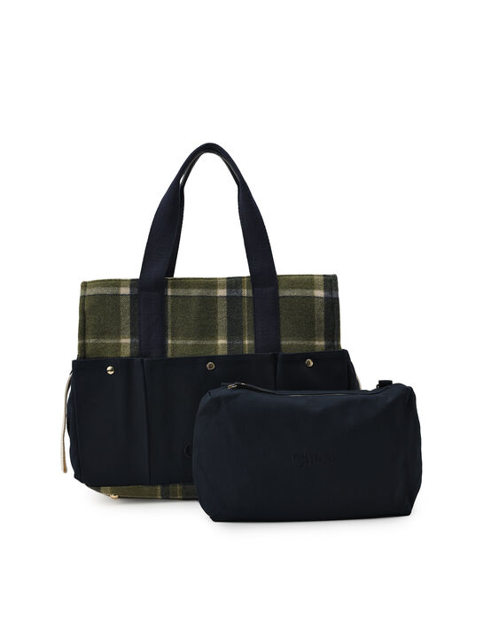 Сумка для пеленания в клетку Chloe , арт.  | Фото 1