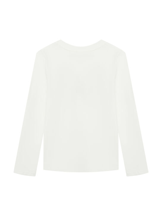 Лонгслив с черным лого на груди Chloe , арт.  | Фото 2