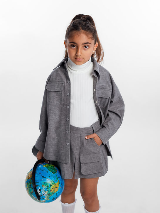 Шорты фланелевые, серые Dan Maralex , арт.  | Фото 3