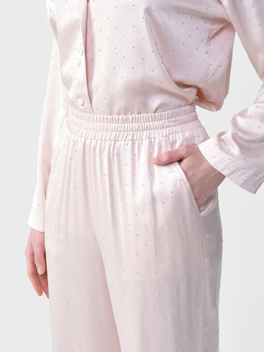 Комплект: жакет+брюки с мелкими стразами Flashin , арт.  | Фото 10