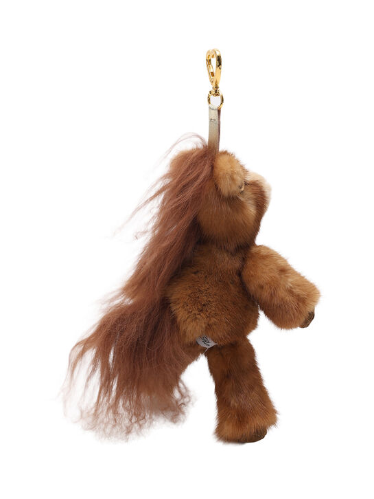 Меховая игрушка-брелок Лошадка, норка Рина Поплавская , арт.  | Фото 2