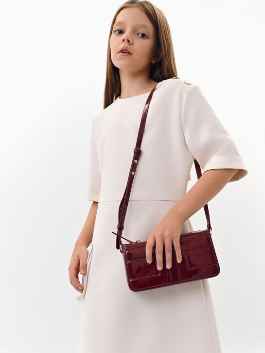 Сумка лаковая прямоугольная Elisabetta Franchi , арт.  | Фото 2