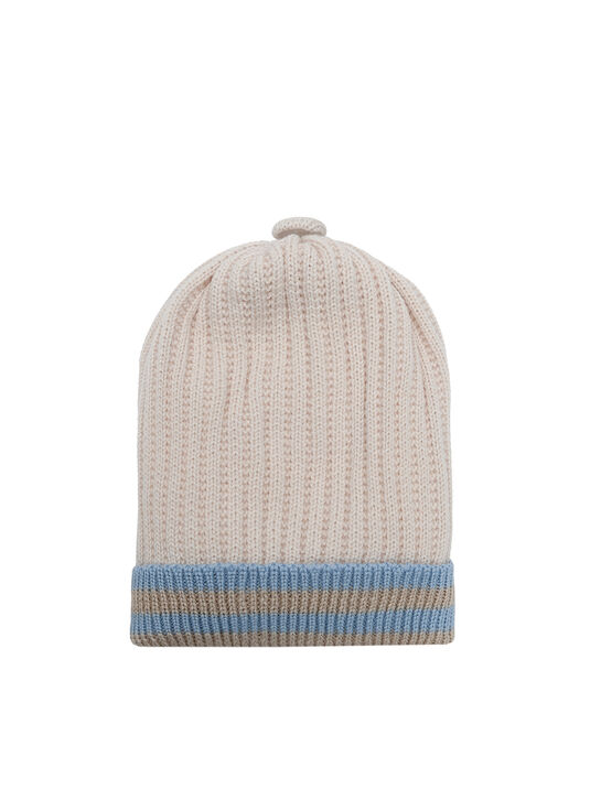 Шапка из шерсти, вязаная, бежевая Marlu , арт.  | Фото 1