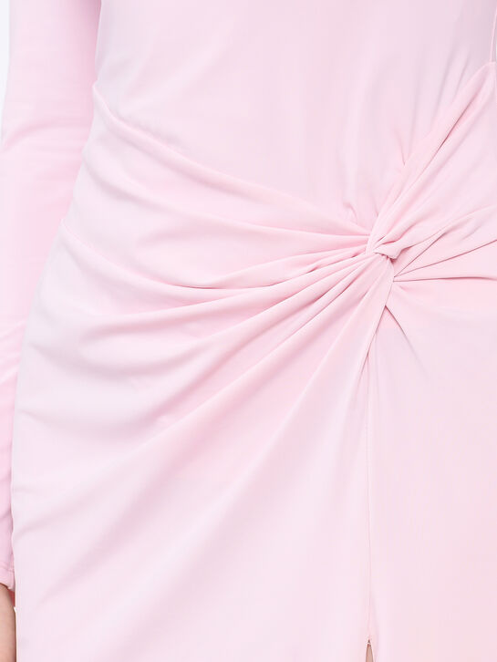 Платье розового цвета с драпировкой Roses & Lace , арт.  | Фото 6