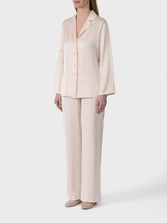 Комплект: жакет+брюки с мелкими стразами Flashin , арт.  | Фото 3