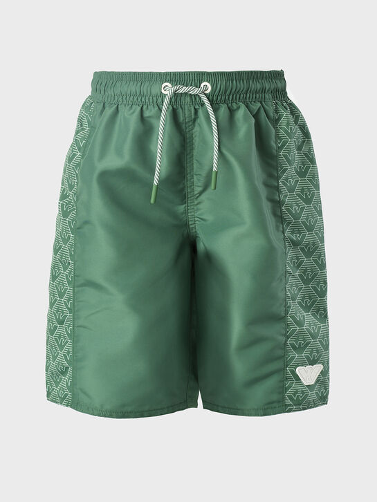 Бермуды для купания с лампасами Emporio Armani , арт.  | Фото 1