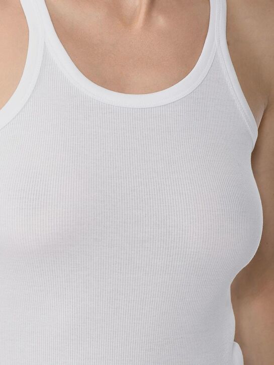 Топ-майка с маленькой подковкой сзади, белый Dorothee Schumacher , арт.  | Фото 8