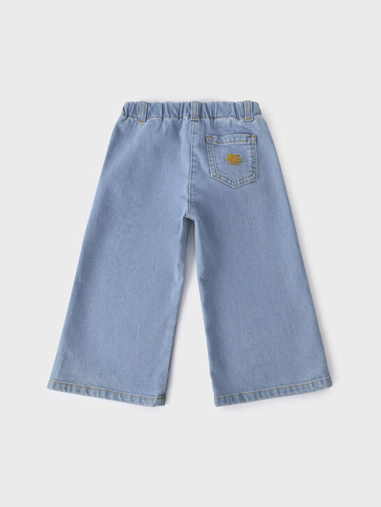 Джинсы широкие, голубые Etro , арт.  | Фото 2