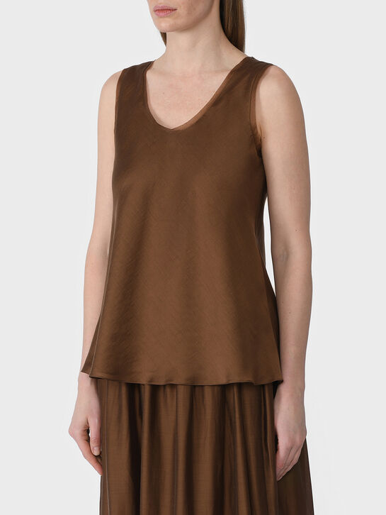 Топ шоколадного оттенка Flashin , арт.  | Фото 3