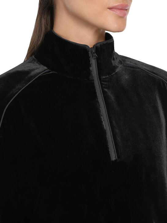 Анорак из шелковистого бархата ALINE , арт.  | Фото 4