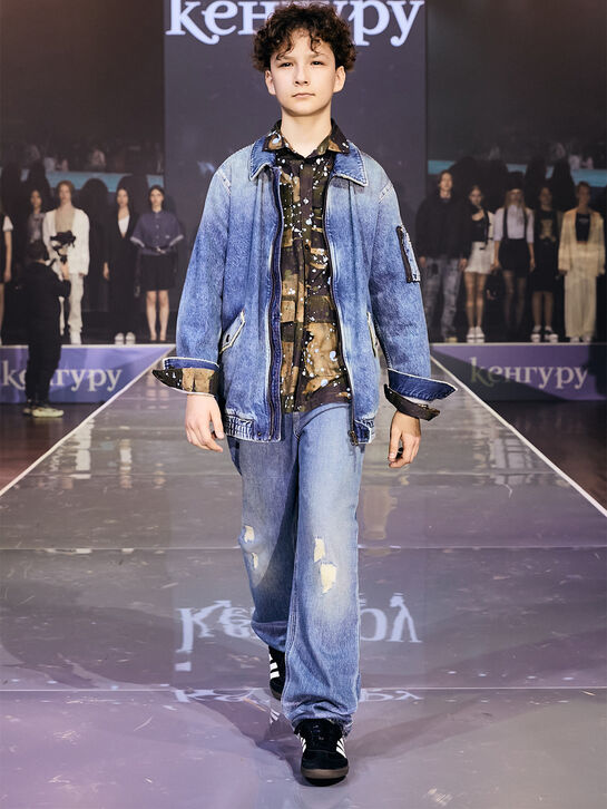 Куртка-парка в стиле милитари, хаки MSGM , арт.  | Фото 2