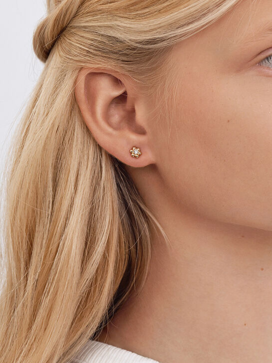 Серьги-пусеты, 585 золото Sneak Peek , арт.  | Фото 4