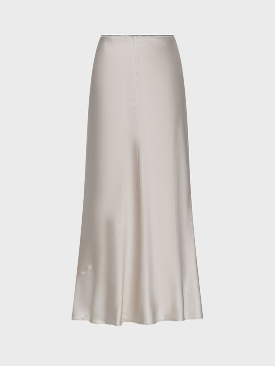 Юбка миди шелковая, белая Dorothee Schumacher , арт.  | Фото 6