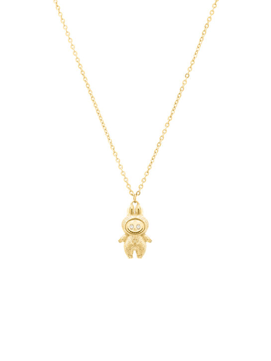 Колье Лабубу, золото 585 Sneak Peek , арт.  | Фото 1