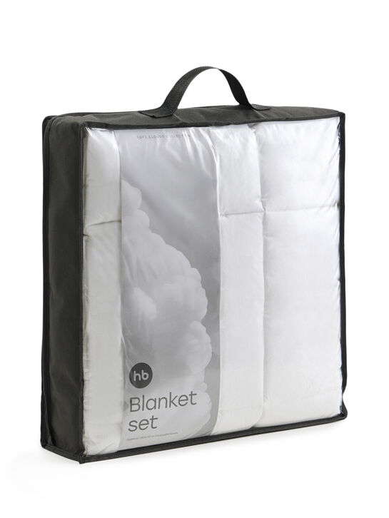 Набор одеяло и пододеяльник 140×110 см, белый Happy Baby , арт.  | Фото 11