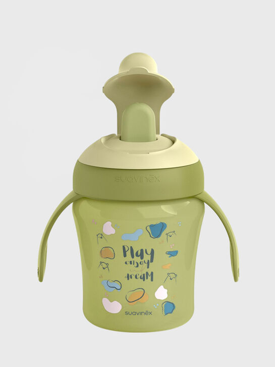 Поильник с ручками и носиком LEARNING CUP, 200 мл, BEARS от 6+ мес Suavinex , арт.  | Фото 2
