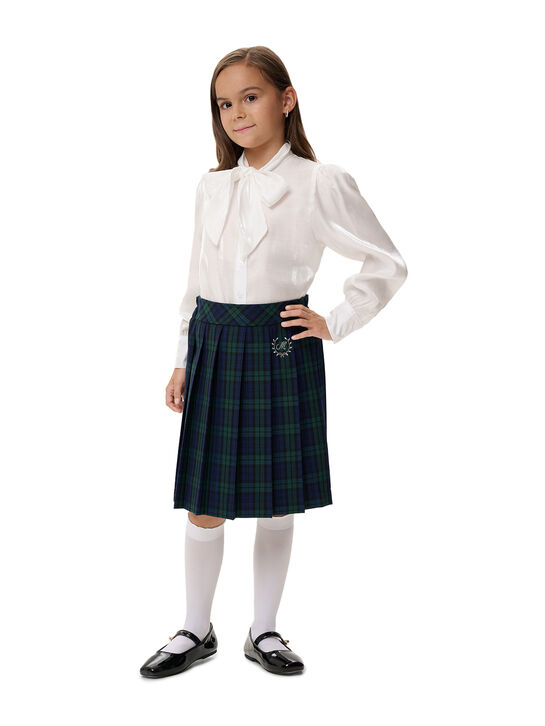 Блуза белая с бантом Junior Republic , арт.  | Фото 1