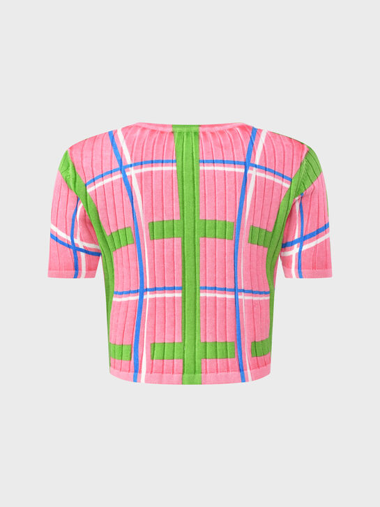 Топ в яркую клетку MARNI , арт.  | Фото 4