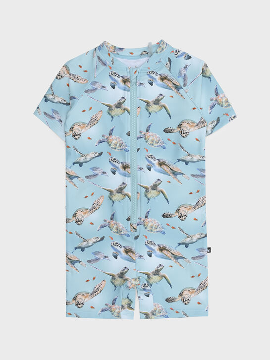 Комбинезон на молнии, принт черепахи Molo , арт.  | Фото 1