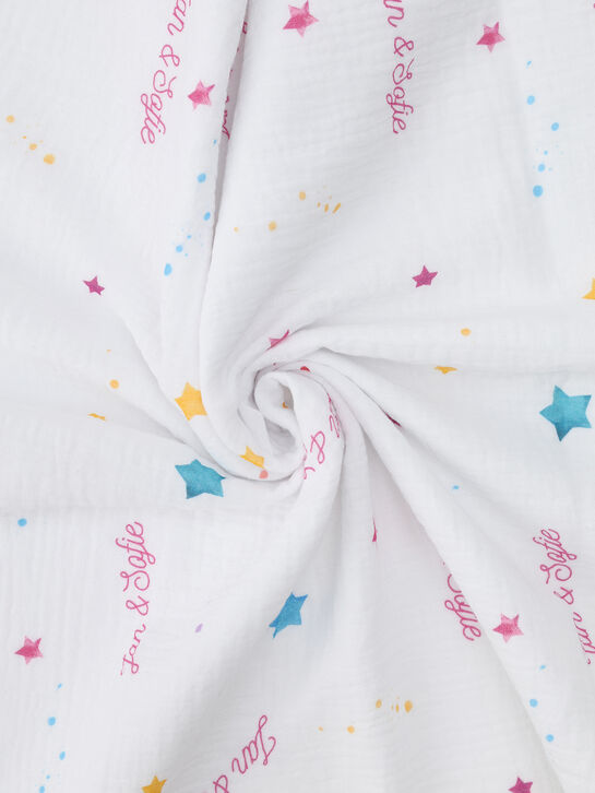 Непромокаемая пеленка 120x60 см, принт звезды Jan&Sofie , арт.  | Фото 5