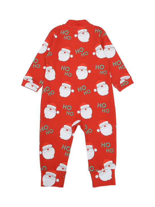 Комбинезон с новогодним принтом, красный Lyda Baby , арт.  | Фото 2