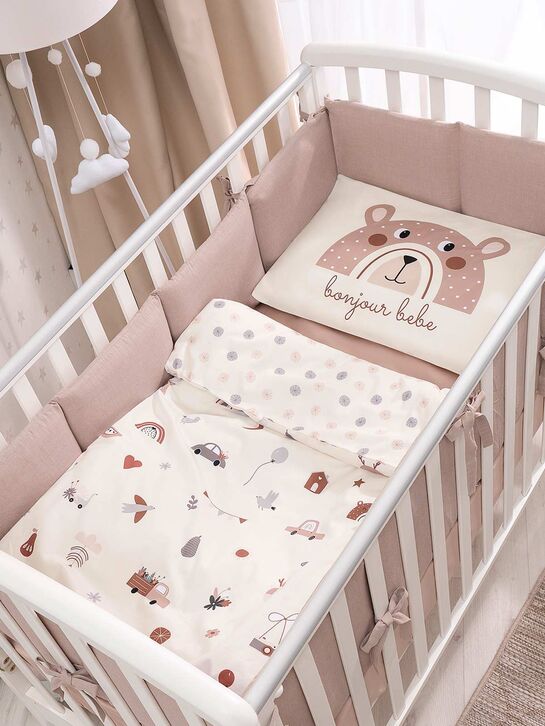 Комплект постельного белья для детей &quot;Bonjour Bebe&quot; c бортиком PERINA , арт.  | Фото 7