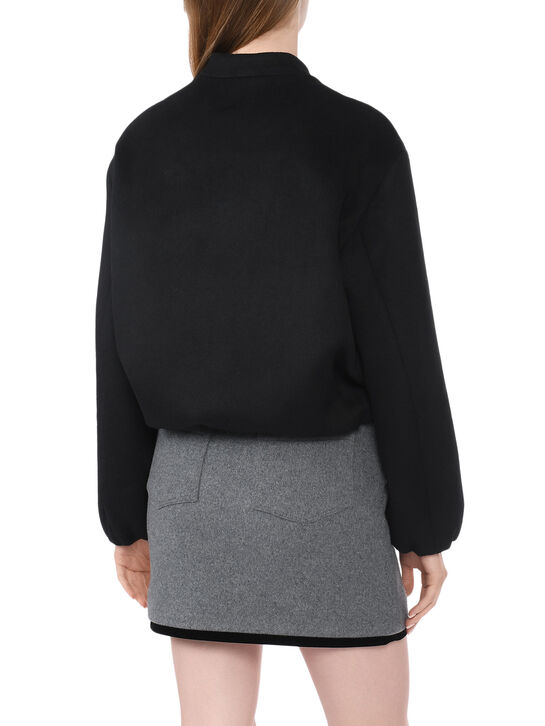 Бомбер с накладным карманом, черный ALINE , арт.  | Фото 5