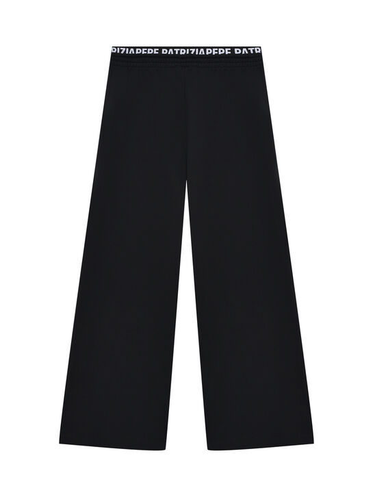 Спортивные брюки с лого на поясе, черные Patrizia Pepe , арт.  | Фото 2