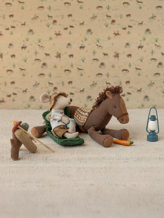 Игрушка Мышонок-путешественник старший брат, полосатый Maileg , арт.  | Фото 2