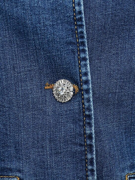 Джинсовый жилет, синий ALINE , арт.  | Фото 9