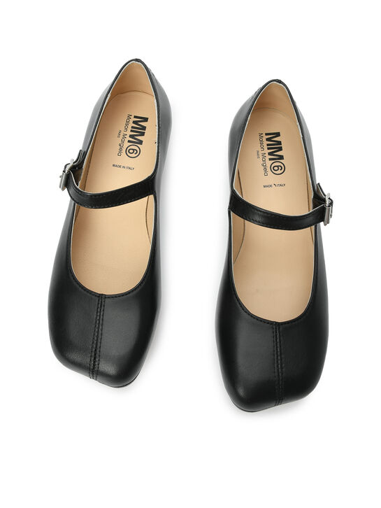 Туфли кожаные черные MM6 , арт.  | Фото 5