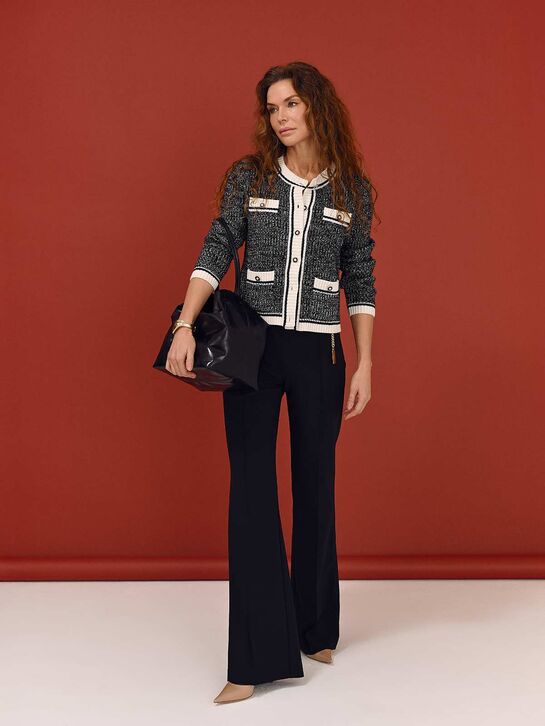 Кардиган с контрастным кантом Weill , арт.  | Фото 3