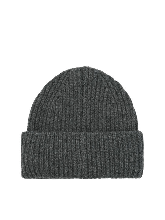 Шапка-бини, серая Yves Salomon , арт.  | Фото 1