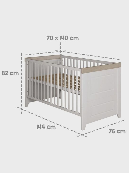 Детская кровать Felicia 70x140, белый Roba , арт.  | Фото 7