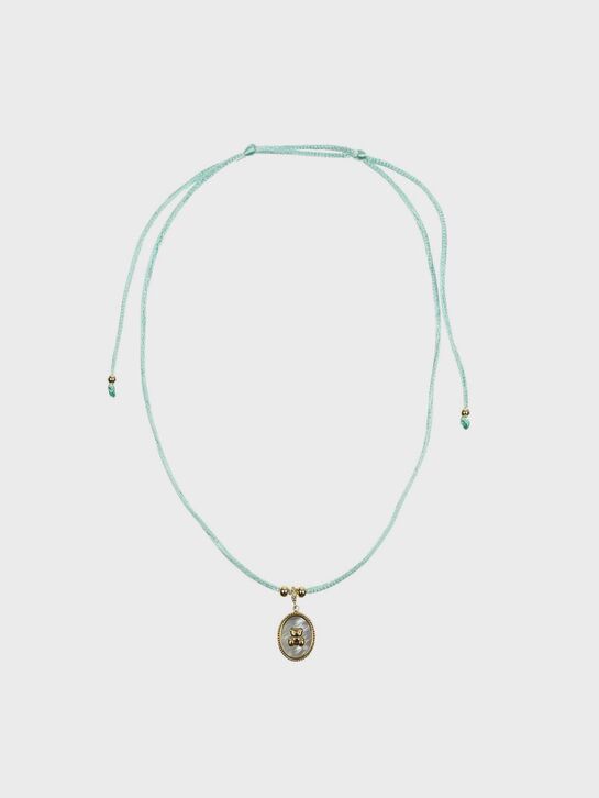 Браслет из шелковой нити с амулетом  I Love Cameo , арт.  | Фото 1