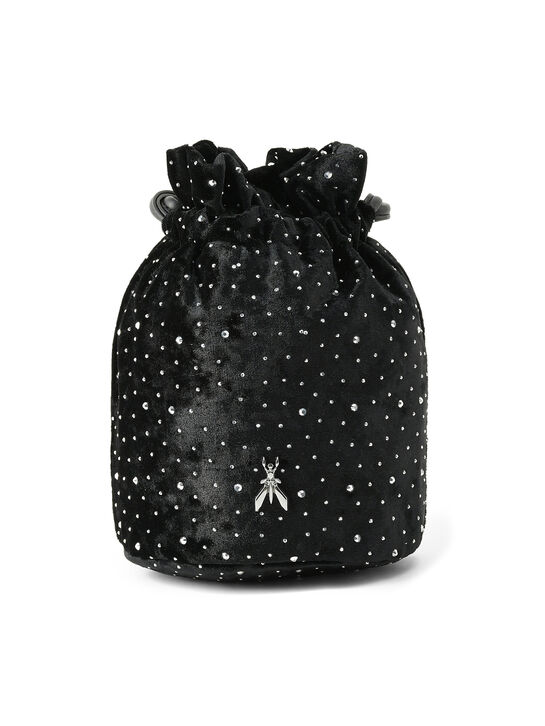 Сумка-мешок со стразами Patrizia Pepe , арт.  | Фото 2