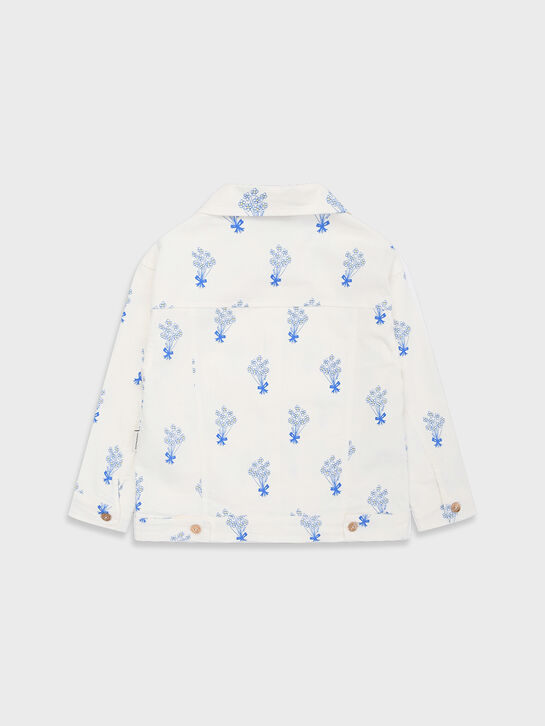 Куртка с принтом &quot;букеты&quot; Weekend house kids , арт.  | Фото 3