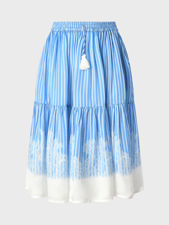 Юбка миди в полоску Ermanno Scervino , арт.  | Фото 1