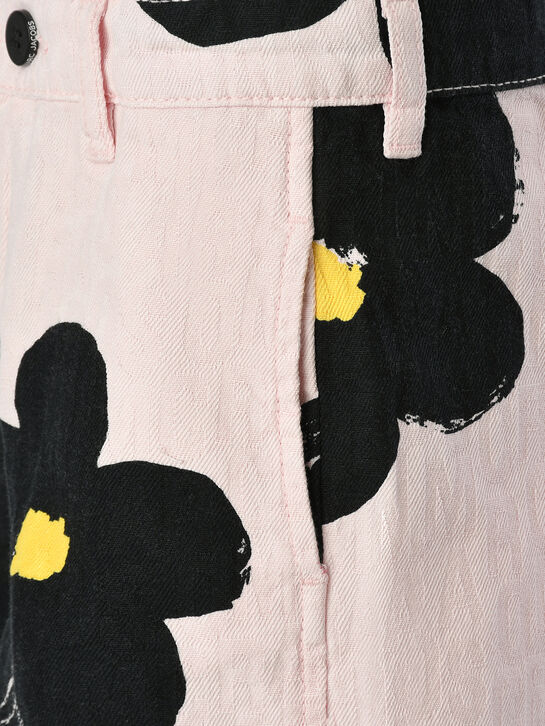 Шорты с принтом &quot;черный цветок&quot; Marc Jacobs , арт.  | Фото 4