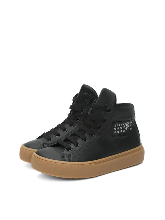 Кеды высокие с флисвой подкладкой MM6 , арт.  | Фото 2