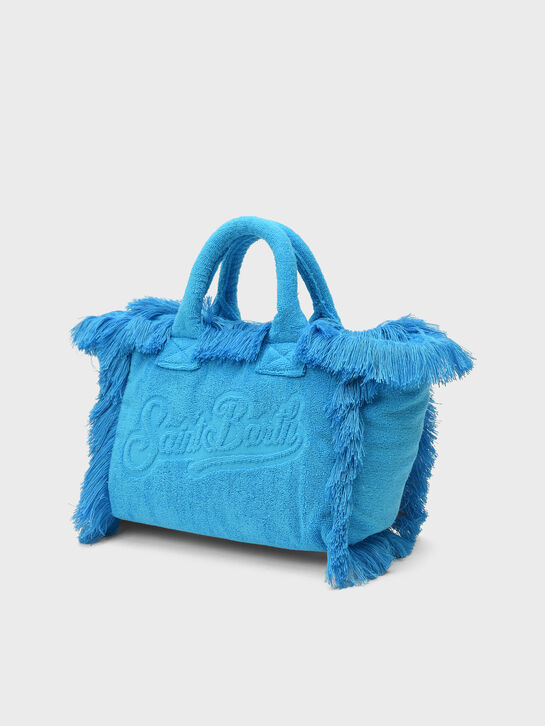 Сумка с бахромой, синяя Saint Barth , арт.  | Фото 2