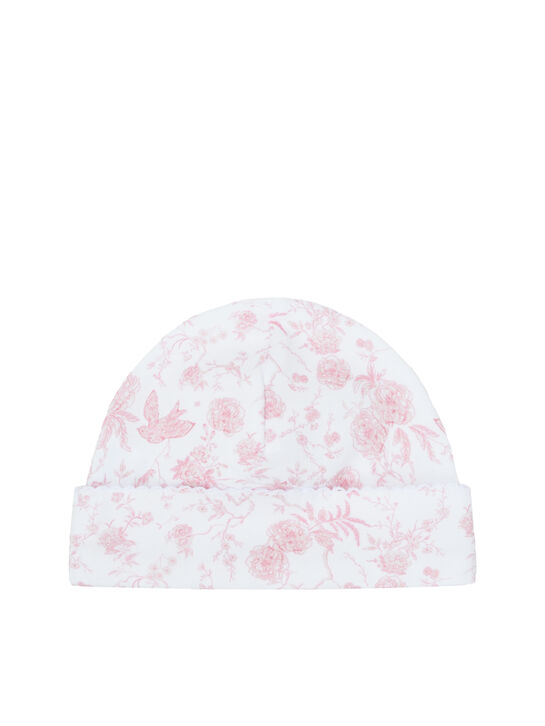 Шапка с цветочным принтом Lyda Baby , арт.  | Фото 1