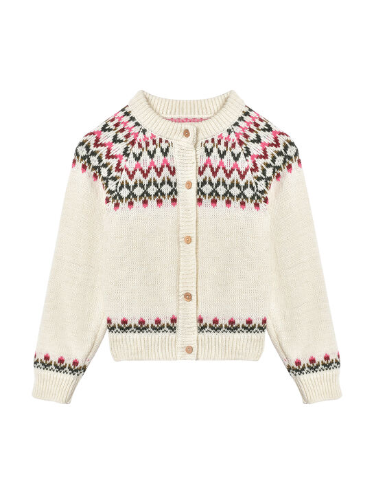Кардиган со скандинавским орнаментом The New Society , арт.  | Фото 1
