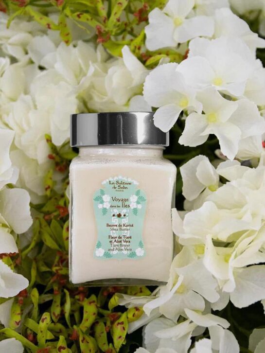 Масло карите для тела и волос Алоэ Вера и Цветы Тиаре, 300 мл La Sultane de Saba , арт.  | Фото 2