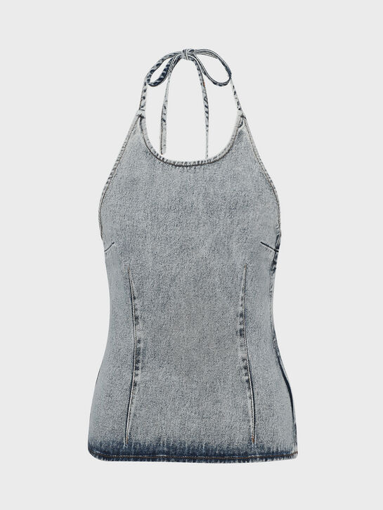 Джинсовый топ, голубой The New Society , арт.  | Фото 1