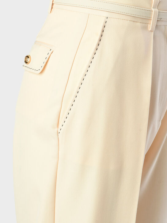 Брюки палаццо со стрелками Elisabetta Franchi , арт.  | Фото 8