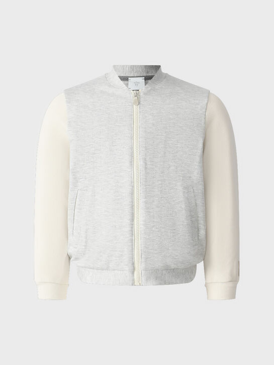 Спортивная куртка с контрастными рукавами Eleventy , арт.  | Фото 1