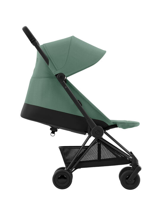 Коляска Coya Matt black leaf green с дождевиком и бампером CYBEX , арт.  | Фото 5