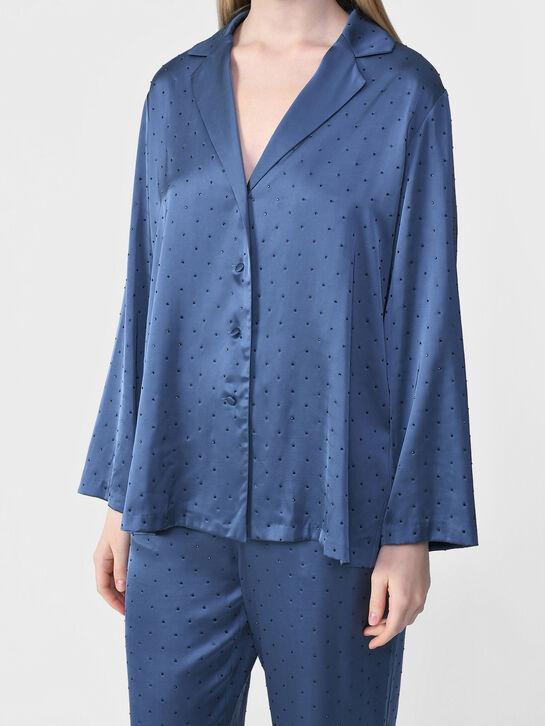 Комплект: жакет+брюки с мелкими стразами Flashin , арт.  | Фото 12