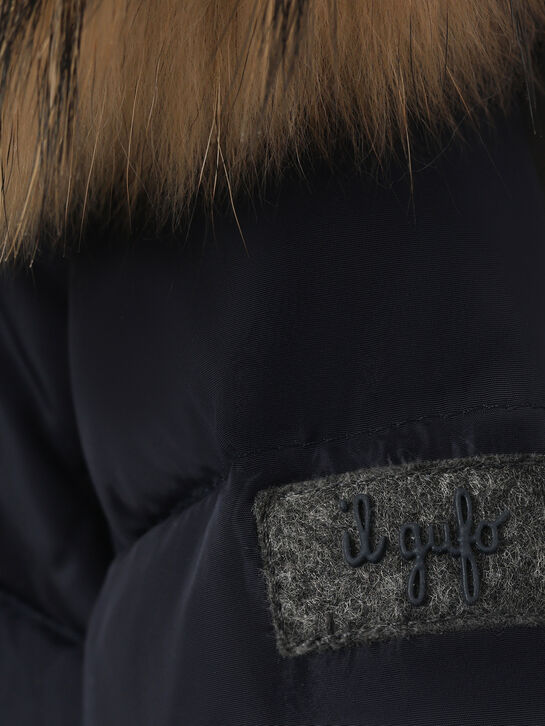 Комбинезон с межовой отделкой, синий IL Gufo , арт.  | Фото 4